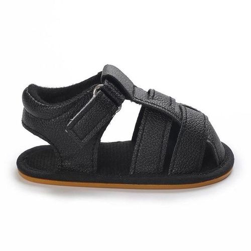 Summer Classic PU Leather Soft Rubber Sole Anti Slip Sandals 0-18Months