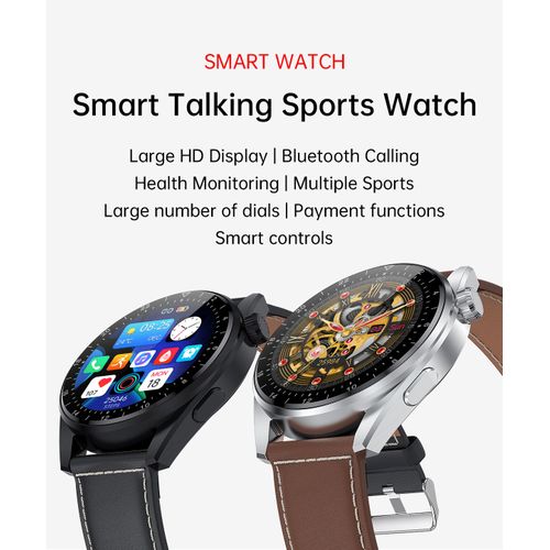 TOUMI HK3 Pro Smart Watch Bluetooth Call IP68 Waterproof Blood Oxygen 390*390 HD