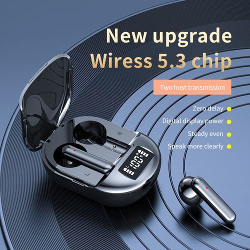 Bluetooth 5.2 TWS Wireless Earphones Sports Earbuds With Mic