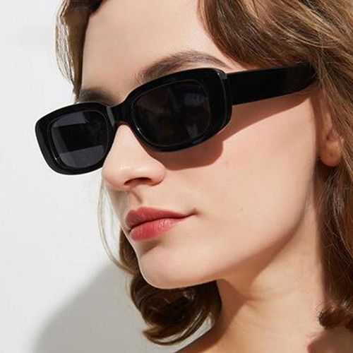 2024 New Retro Small Box Sunglasses, Men's And Women's Trendy European And American Fashion Street Photography, UV Protection, E