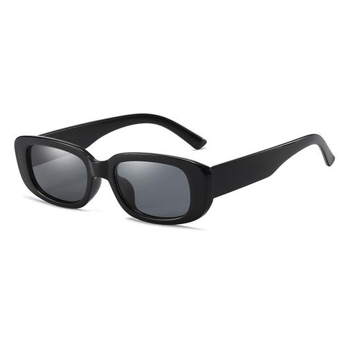 2024 New Retro Small Box Sunglasses, Men's And Women's Trendy European And American Fashion Street Photography, UV Protection, E