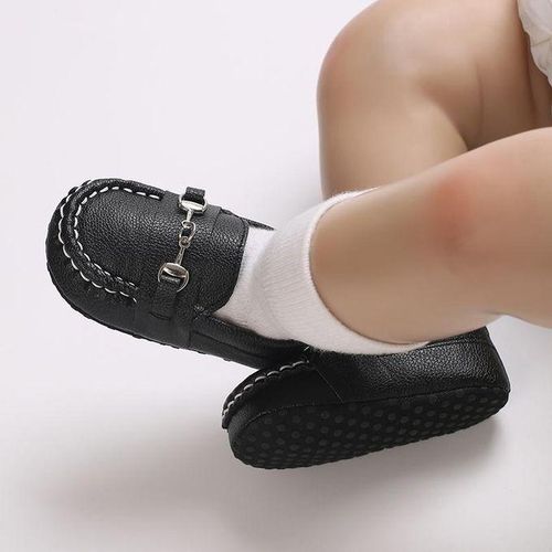 Spring And Autumn Infants And Young Children's Shoes 0-1 Year Old Male And Female Infants Learning To Walk Bean Shoes Non Slip Cloth Soles Wear Resistant Flat Shoes