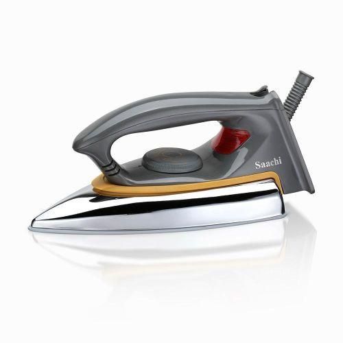 Saachi Non Stick Heavy Weight Dry Flat Iron NL-1R-158 - Silver