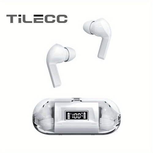 TiLECC Wireless Bluetooth Earphones AIR13PRO-White