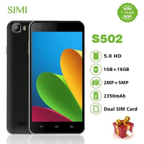 SIMI S502 - 5."  HD + 1GB And 16GB