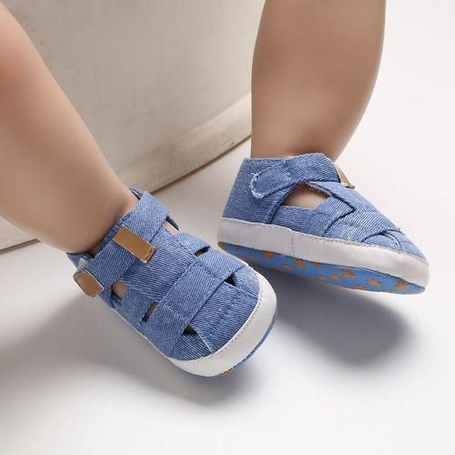 Baby Boy Canvas Comfortable First Walking Shoes Suitable For Summer