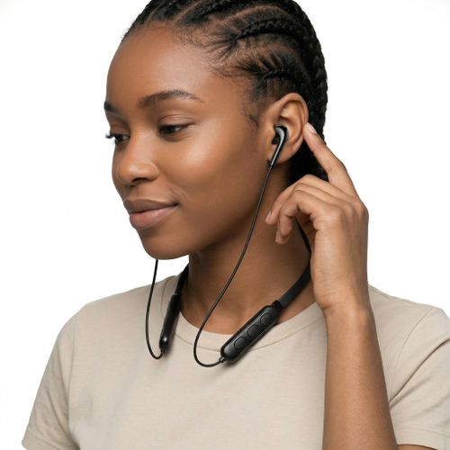 Neck Hanging Headset Wireless Bluetooth Earphone Sports