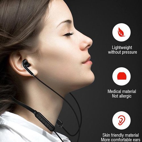 Neck Hanging Headset Wireless Bluetooth Earphone Sports