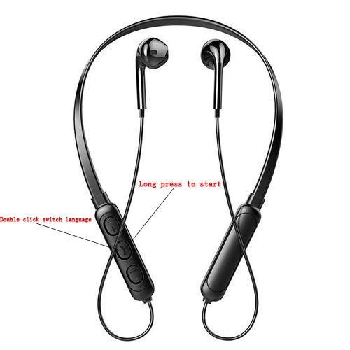Neck Hanging Headset Wireless Bluetooth Earphone Sports