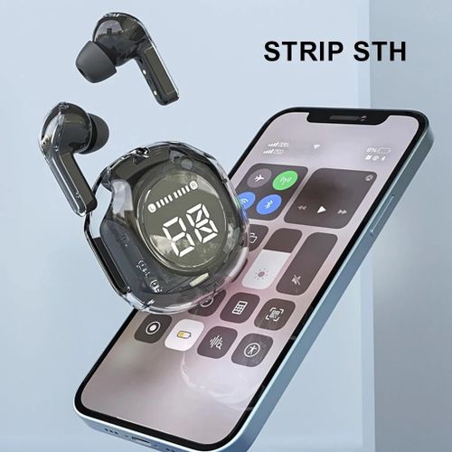 A2PRO  T W S Wireless Bluetooth Earphone Headphone Sport Touch Mini Earbuds Stereo Bass Headset-Beige