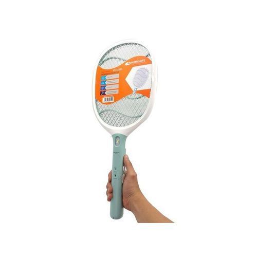 Electric Mosquito Swatter Bat Killer - White