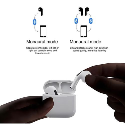 RichRipple Pro6 Bluetooth Headsets Wireless Pods Pro Earpods Earphones