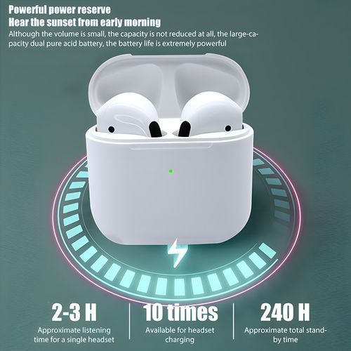 RichRipple Pro6 Bluetooth Headsets Wireless Pods Pro Earpods Earphones
