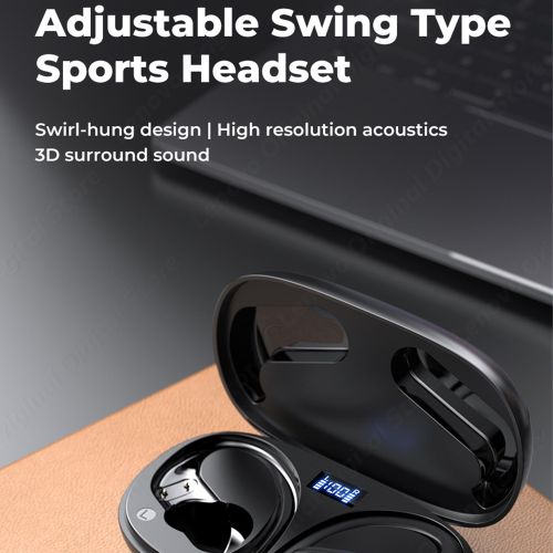 Lenovo XT60 Bluetooth Headset  Wireless  Headphones Black