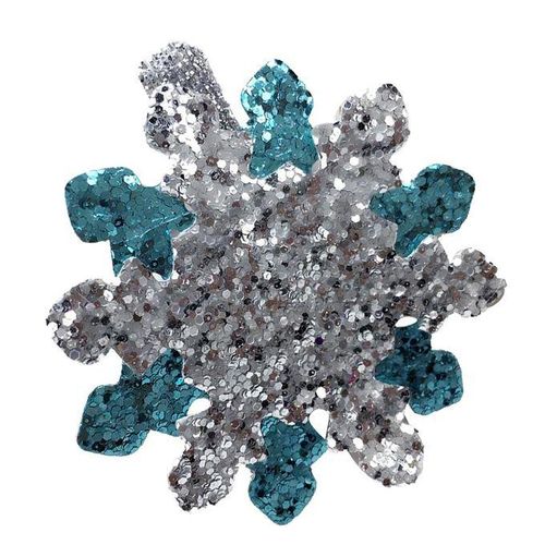 1Pc Sequins Snowflake Hair Clip Barrettes Hairpin Kids Girl