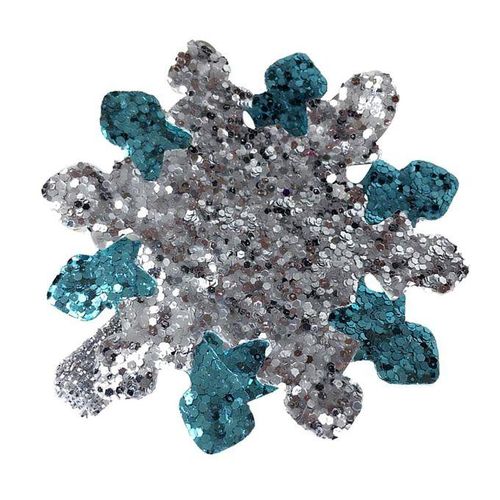 1Pc Sequins Snowflake Hair Clip Barrettes Hairpin Kids Girl