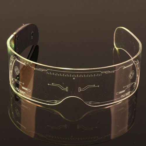 LED Luminous Shades Flashing Eye Glasses Rave  Party Fancy Dress