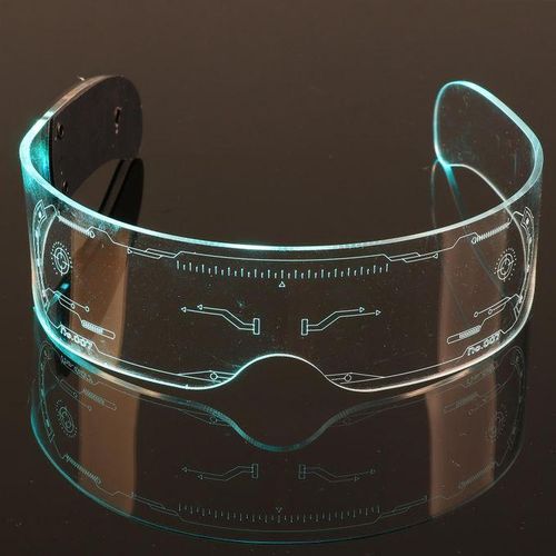 LED Luminous Shades Flashing Eye Glasses Rave  Party Fancy Dress