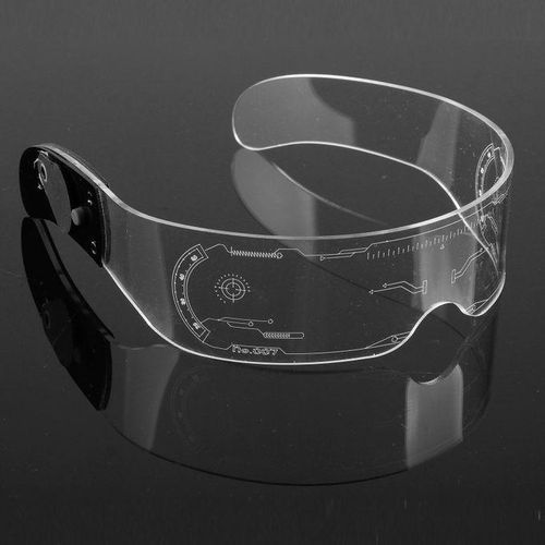 LED Luminous Shades Flashing Eye Glasses Rave  Party Fancy Dress