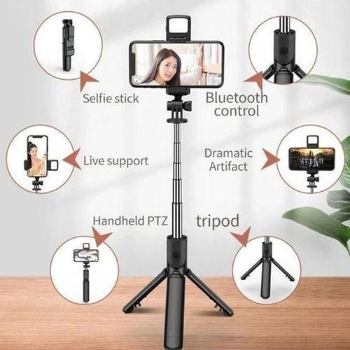 Multifunctional Wireless BT Selfie Stick For Phone Handheld