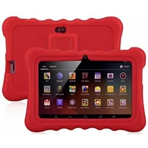BEBE TAB B42pro+ 4GB 128GB RAM 7'' Inch Display Kids Learning And Games Tablet- Red