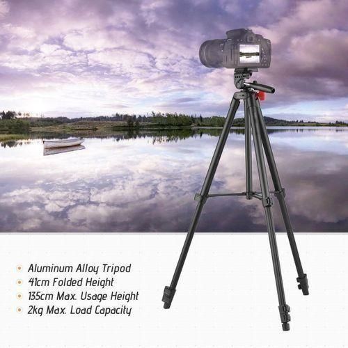 LASA 132CM TRIPOD TRAVEL STAND FOR PHONE / CAMERA