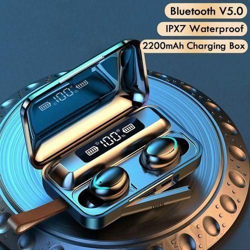 EAGEAT F9 Wireless Headset Bluetooth Earphone True Bass