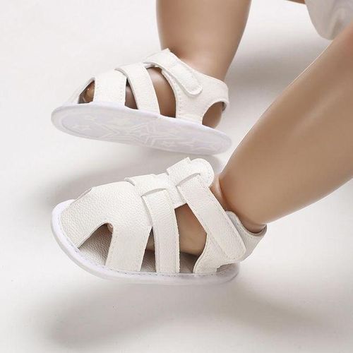 Summer Baby PU Sandals For Boys And Girls Soft Sole Comfortable Walking Shoes For 0-1 Years Old