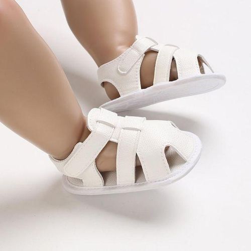 Summer Baby PU Sandals For Boys And Girls Soft Sole Comfortable Walking Shoes For 0-1 Years Old