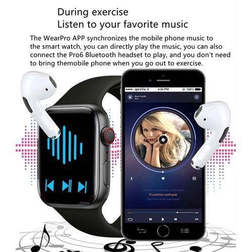 T55 Ultra Max Smart Watch Bluetooth Headset Gift Box