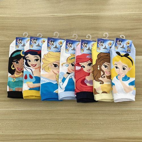 Disney Anna Mermaid Socks Cute Princess Princess Children's