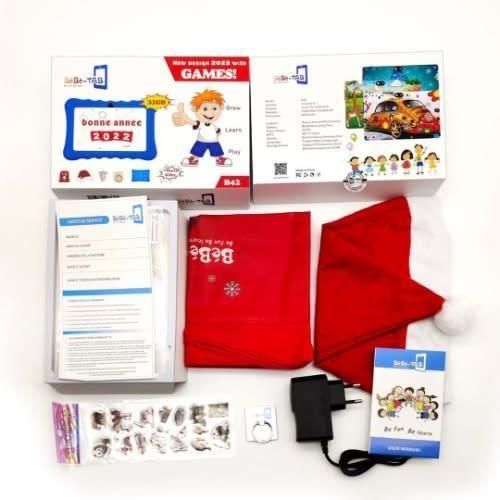 Bebe TAB B42 pro+ / B42 pro plus/ B42pro+  128 GB ROM 8GB RAM 7'' Inch Display Kids Learning And Games Tablet- Multicolor