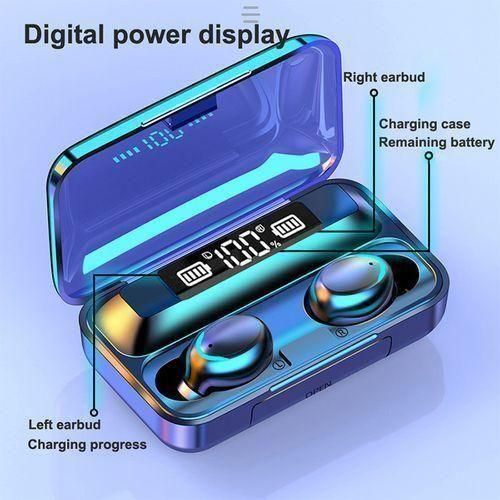 Bluetooth Earbuds Wireless Headset Earphone - Black