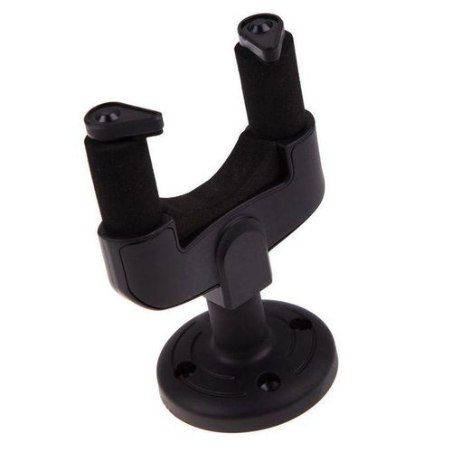 MT Electric Guitar Hanger Holder Stand Rack Hook Wall Mount For All Size Guitar-black
