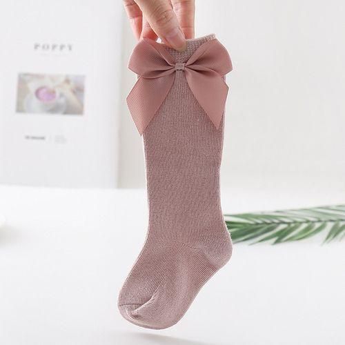 Long Kids Baby Girls Socks Bow Knee Brand Toddlers Sock New