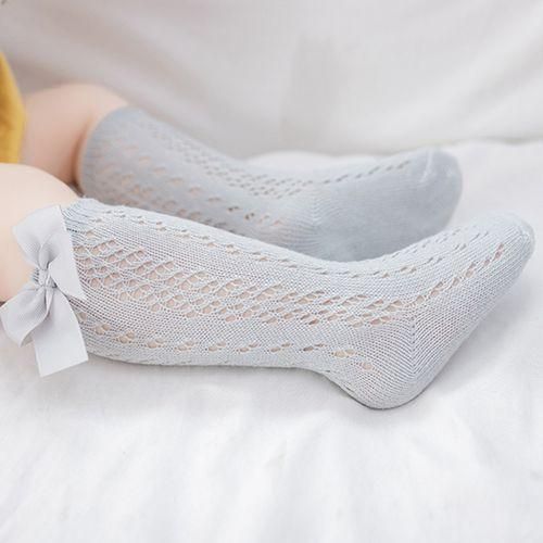 Kids Sock Girls Toddlers Bow New Brand Baby Socks Knee Long