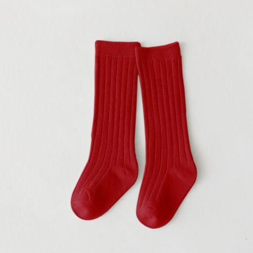 High Girls Boys Knee 18 Colors Socks New Long Baby Solid