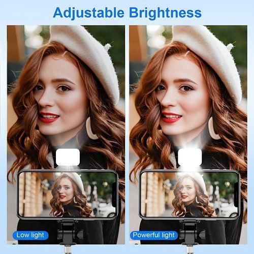 Bluetooth Selfie Stick Tripod + Fill Light +Shutter Remote