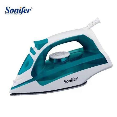 Sonifer Steam Iron With Ceramic Soleplate-White, Blue
