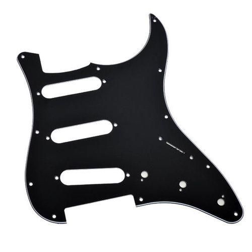 MT ST Electric Guitar Pickguard Scratch Plate For Fender Strat Stratocaster-black
