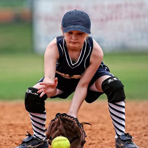 Kids Baseball Hat Washed Style Plain Baseball Cap Curved Brim Sun Caps for Outdoor Baseball Caps NO5292