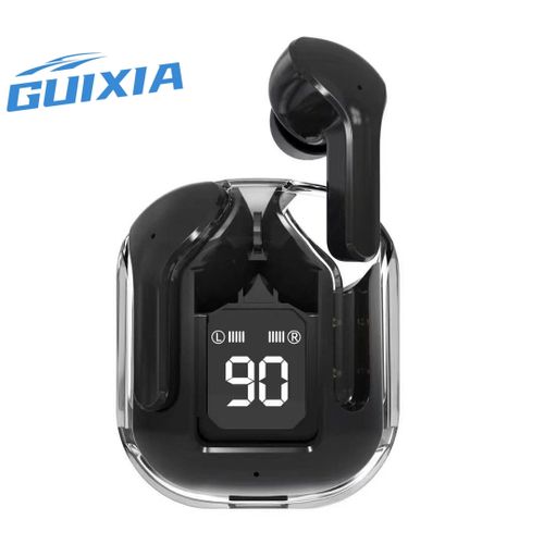 GUIXIA  Air31 Brand New Bluetooth Transparent Noise Reduction In Ear Earphones, Digital Display Wireless Headphone