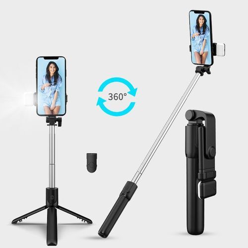 Tripod Stand Bluetooth Selfie Stick 2-in-1