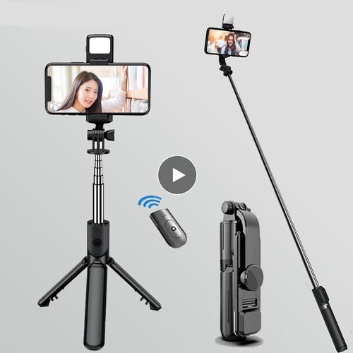 Tripod Stand Bluetooth Selfie Stick 2-in-1
