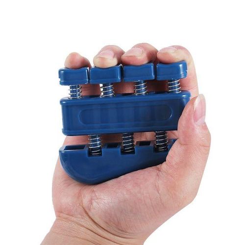 MT Fingers Strength Exerciser Heavy Wrist Tension Extend Hand Master Trainning-blue