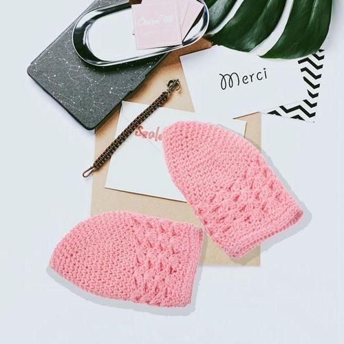 915 Generation Newborn Baby Girl Cap Kids Warm Winter Cute Crochet Knitted