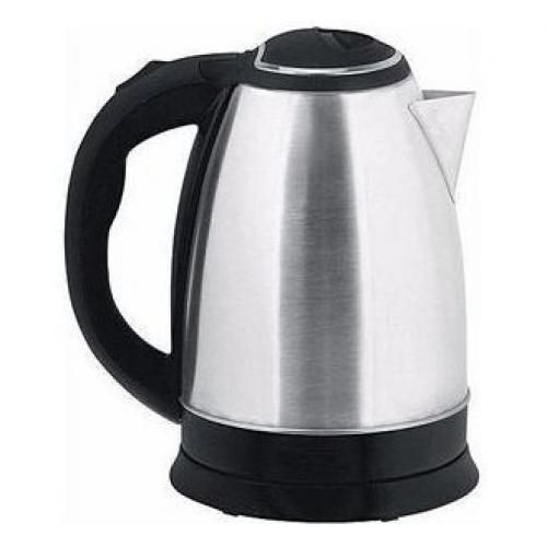 Bundle Of Flat Iron With 2litres Kettle-Silver, Black
