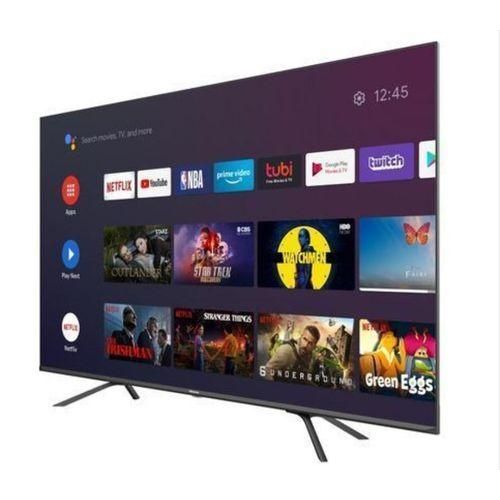 Smart Plus 55 Inch Smart 4K 2024 Design Digital Bluetooth Ultra HD Smart Tv - Black