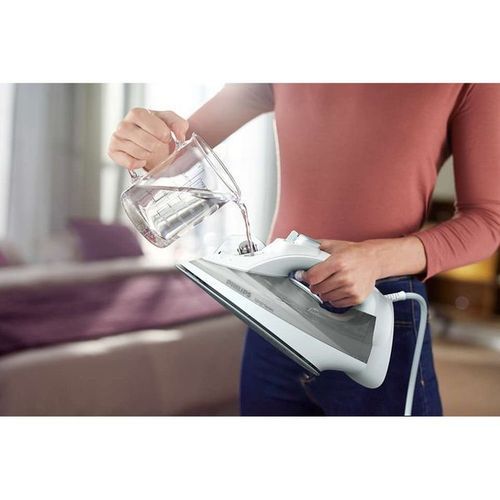 Philips Series 5000 Steam Iron 320ml- Grey/White
