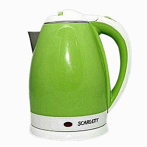 Scarlett Electric Kettle- 2 Litres - White,Green